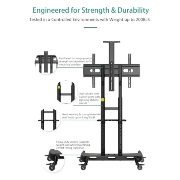 Soporte Pedestal  para TV 32″–80″
