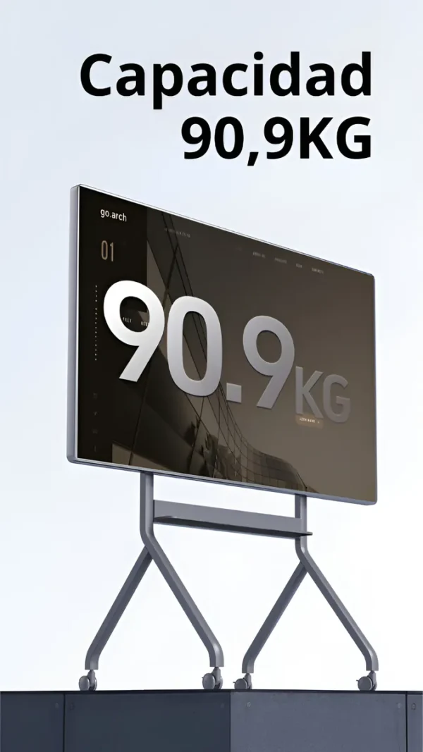 D_NQ_NP_2X_717977-MCO92287941178_092025-F Soporte Móvil / Pedestal Motorizado 75–90″ – NB-P200 (Negro)