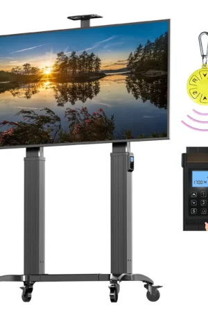 Soporte móvil motorizado TV / monitor 75″-110″ (hasta 136.4 kg)