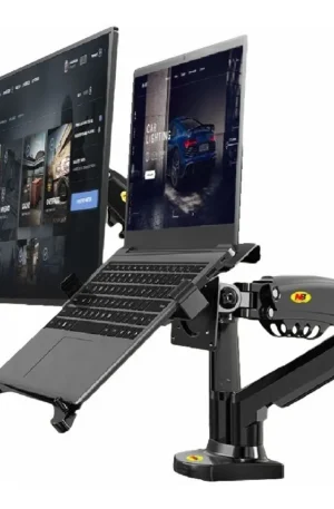 Soporte Ergonómico para Monitores y Portátil NB‑A Escritorio