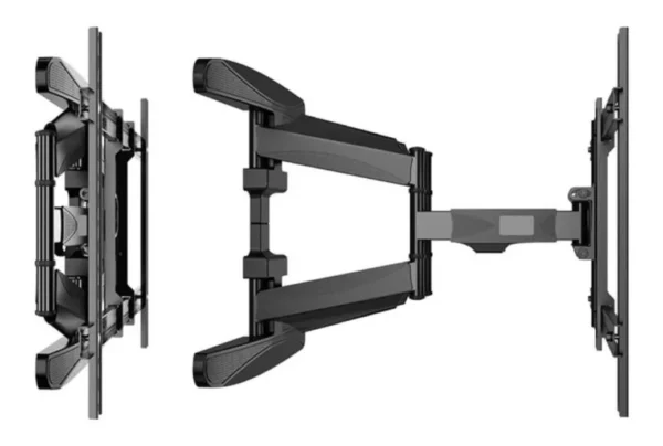 Soporte de Pared Articulado L600 – TV 40″ a 80″ – Brazo Extensible y Giratorio