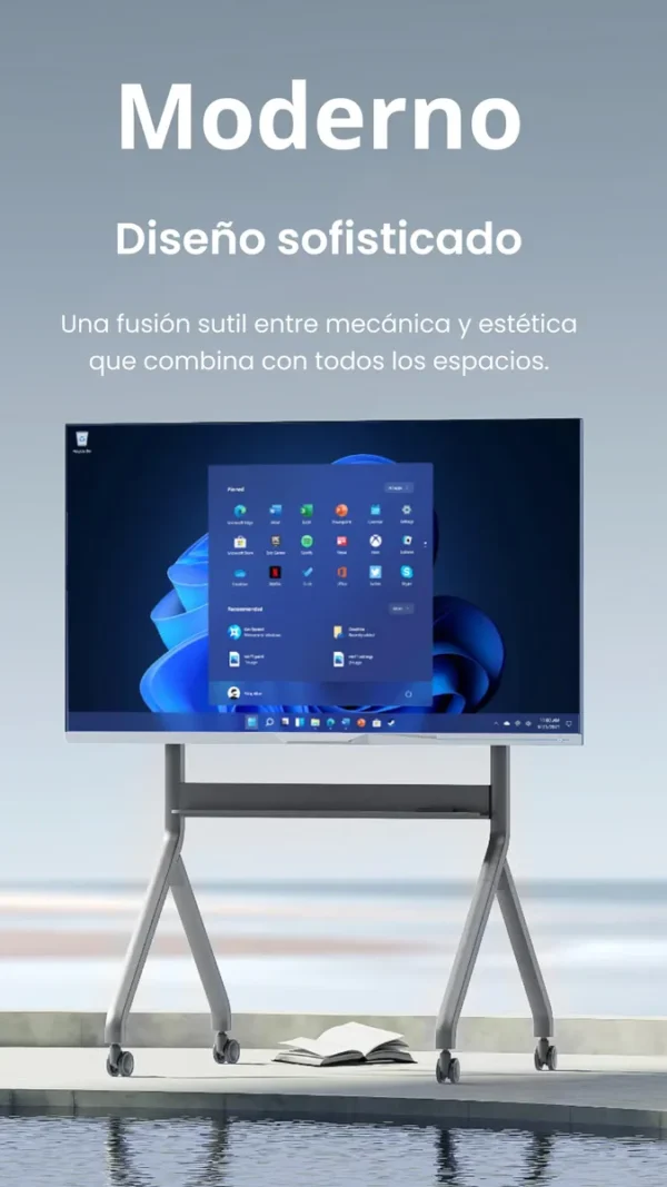 D_NQ_NP_2X_767545-MCO84467911212_052025-F Soporte Móvil / Pedestal Motorizado 75–90″ – NB-P200 (Negro)