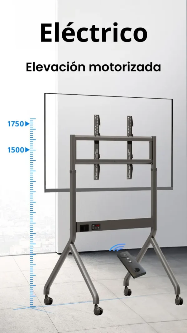 D_NQ_NP_2X_774787-MCO84765832057_052025-F Soporte Móvil / Pedestal Motorizado 75–90″ – NB-P200 (Negro)