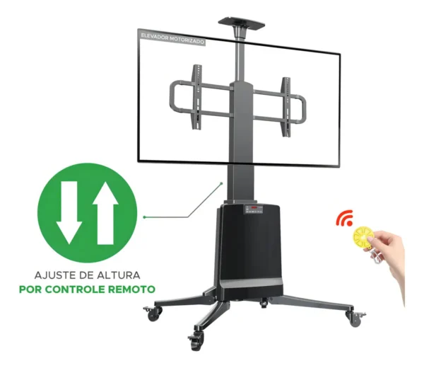 D_NQ_NP_2X_842600-MLA88098346451_072025-F Soporte / Pedestal Móvil Robotico de Piso 55–85″