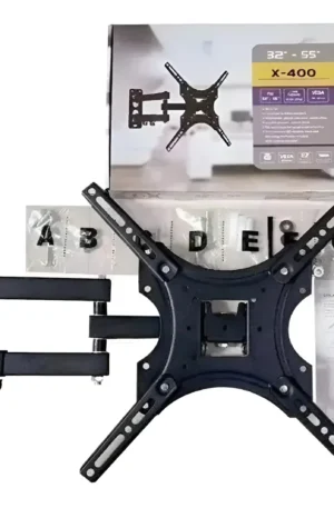 Soporte de pared articulado X-400 para TV/monitor 32″–55