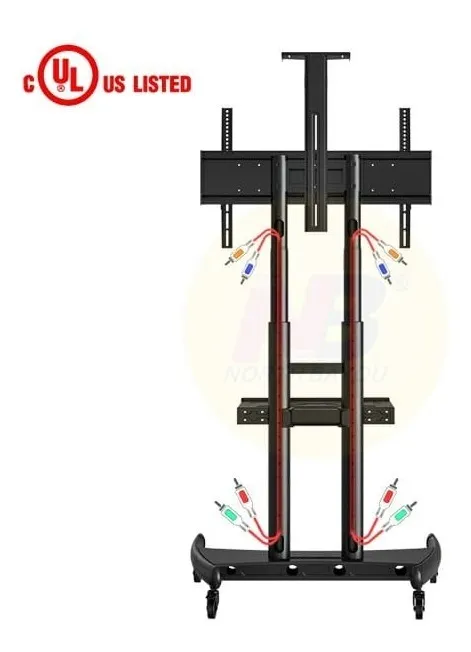Pedestal / Soporte de Piso para TV 55–90″ – North Bayou AVA‑1800
