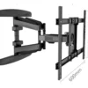 Soporte de Pared Articulado L600 – TV 40″ a 80″ – Brazo Extensible y Giratorio