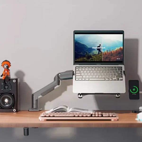 D_NQ_NP_2X_910843-MCO82744349046_032025-F Soporte brazo ergonómico base ajustable para laptop (10″–17″)