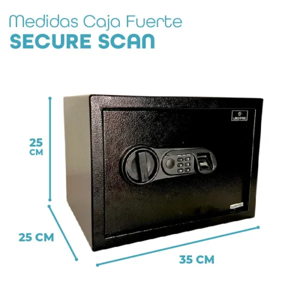 Caja Fuerte Biométrica Secure Scan LockPro